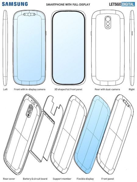 Samsung hé lộ thiết kế cạnh tròn độc đáo của Galaxy S11