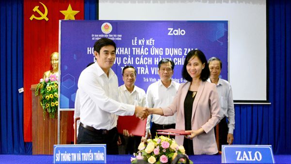 Zalo, cải cách hành chính, Cổng thông tin điện tử, Trà Vinh,
