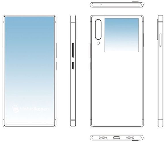 ZTE đăng ký thiết kế smartphone hai màn hình mới