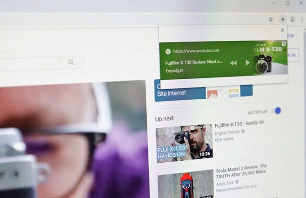 Google thử nghiệm nút phát/tạm dừng video cho Chrome