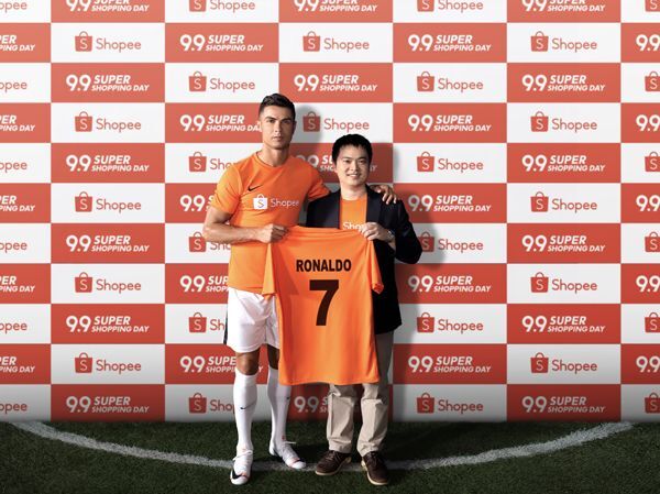  thương mại điện tử, Cristiano Ronaldo, đại sứ thương hiệu, Shopee, 9.9 Ngày Siêu Mua Sắm,