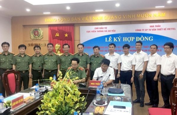 Viettel trúng thầu xây dựng dự án mạng cáp quang lớn nhất của Bộ Công an
