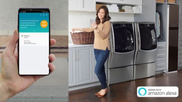 Amazon Dash Replenished sẽ giúp các thiết bị gia dụng ThinQ của LG thêm thú vị