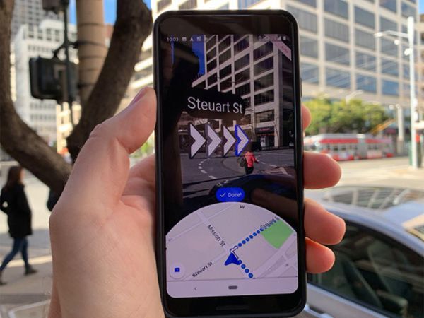 Live View đã bắt đầu triển khai trên Google Maps AR