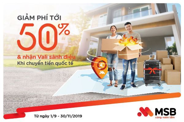 ưu đãi, MSB, chuyển tiền định cư,