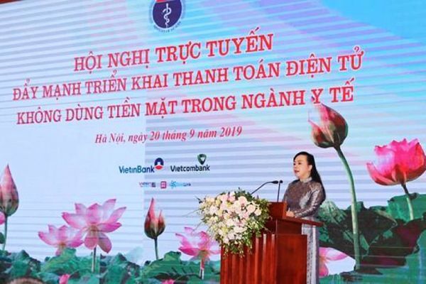  thanh toán điện tử, Ví điện tử, y tế điện tử, Momo, Bộ y tế, thanh toán không tiền mặt, 