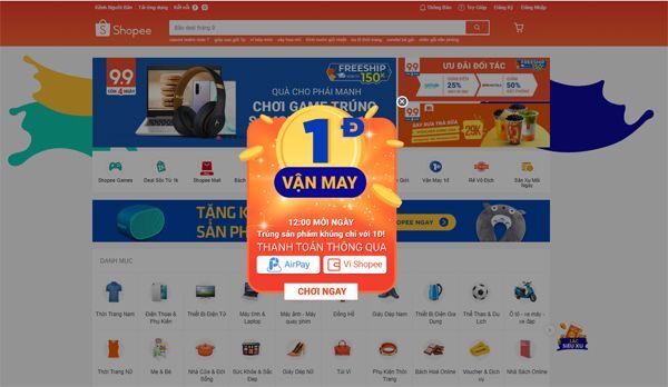 thương mại điện tử, miễn phí vận chuyển, Shopee, .9 Ngày Siêu Mua Sắm, 