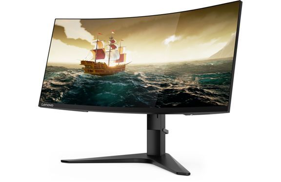 Màn hình dành cho game Lenovo G34w Gaming Monitor với tỷ lệ làm tươi màu cao hơn (144Hz) giúp giảm thiểu lỗi nhòe hình, chuyển động của người chơi game tự nhiên hơn.
