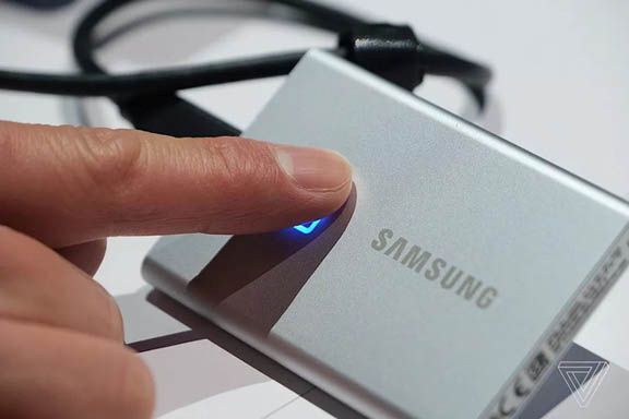 Samsung ra mắt ổ cứng SSD bảo mật dấu vân tay