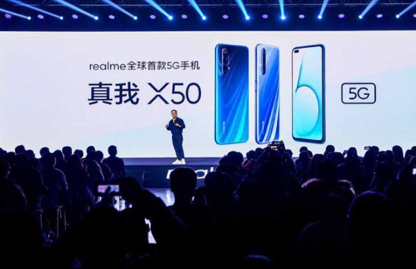 Realme trình làng smartphone X50 trang bị 5G 