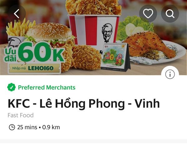 Dịch vụ GrabFood mở rộng đến Thanh Hoá, Vinh và Pleiku