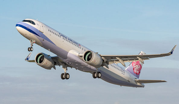 China Airlines trở thành nhà khai thác mới của máy bay A321neo