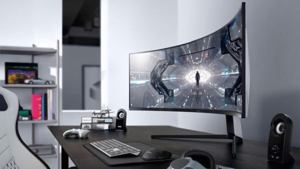 Samsung công bố màn hình cong chơi game Odyssey mới