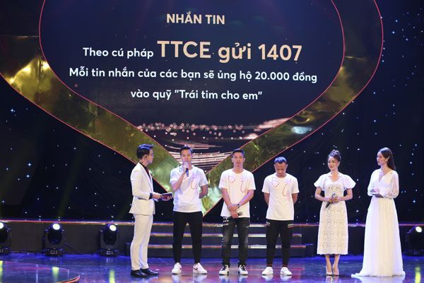 Đã có hơn 4,5 tỷ đồng ủng hộ "Trái tim cho em" qua đầu số 1407