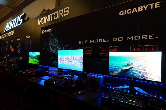 GIGABYTE giới thiệu dòng màn hình chơi game mới  tại CES 2020