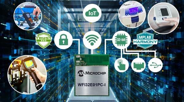 Microchip ra mắt mô-đun MCU 32-bit Trust&GO Wi-Fi đầu tiên