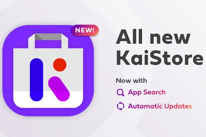 KaiStore có chức năng tìm kiếm và cập nhật tự động