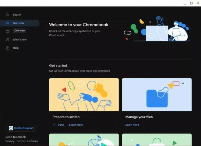 Dark Mode đến với Chrome OS