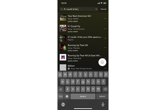 Spotify mang đến khả năng tìm kiếm lời bài hát trên ứng dụng cho iOS và Android