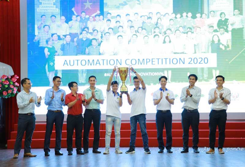 Sinh viên ĐH Bách khoa Đà Nẵng giành chiến thắng trong Cuộc thi Tự động hóa năm 2020