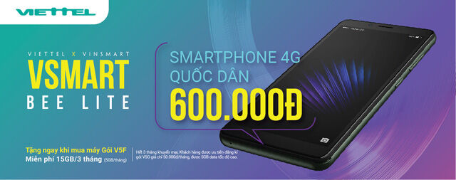 Viettel bắt tay Vinsmart "phổ cập" smartphone với giá từ 600.000 đồng
