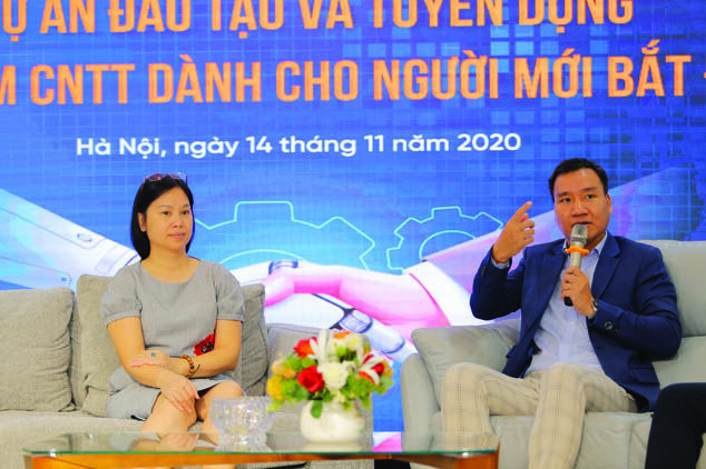 Khởi động dự án đào tạo, tuyển dụng việc làm CNTT cho người mới bắt đầu