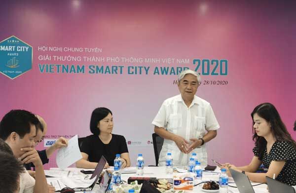 Ngày 24/11 sẽ diễn ra Lễ trao Giải thưởng Thành phố Thông minh Việt Nam 2020