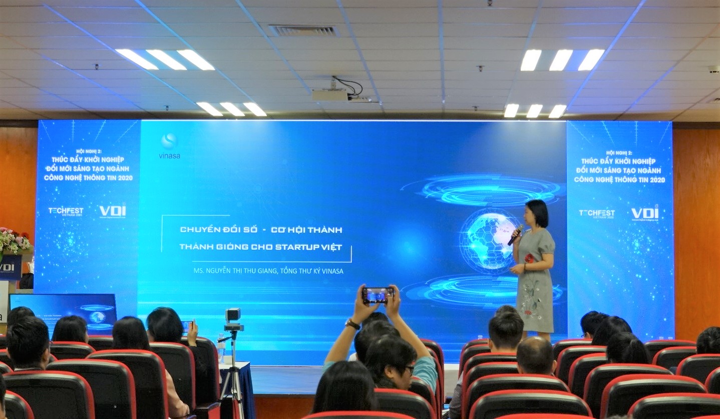 Hội nghị thúc đẩy khởi nghiệp đổi mới sáng tạo ngành CNTT 2020
