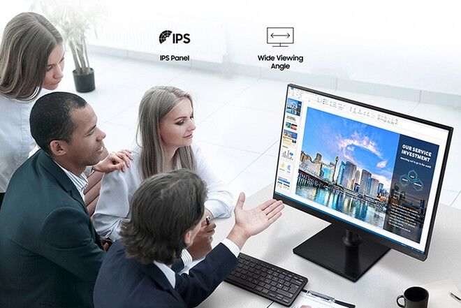 Samsung ra mắt bộ đôi màn hình T35F và T45 dành cho doanh nghiệp 