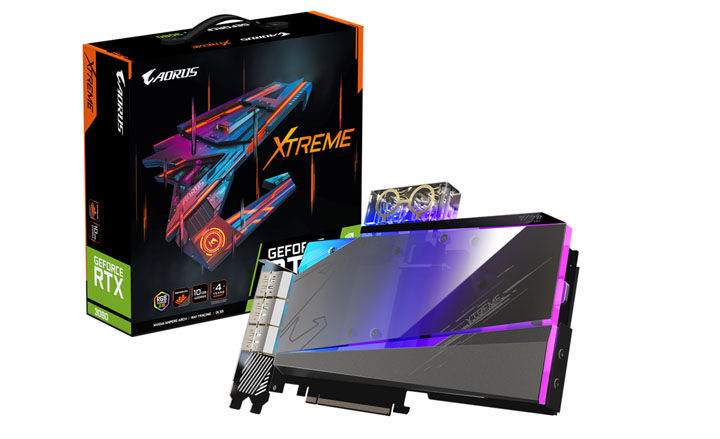GIGABYTE ra mắt card AORUS XTREME GeForce RTX 30 Series WATERFORCE
