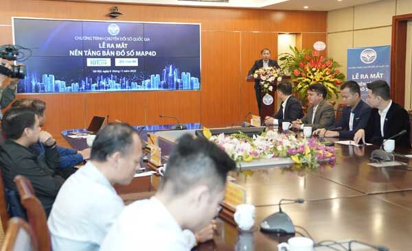 Bộ TT&TT giới thiệu Nền tảng Bản đồ số Map4D 