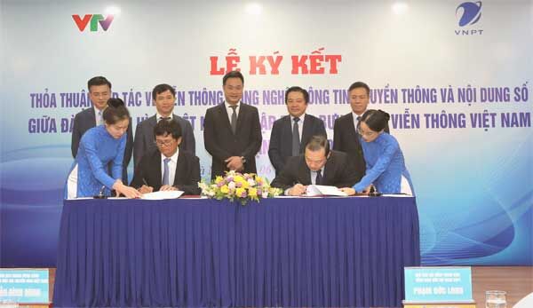 VNPT và VTV hợp tác để chuyển đổi số
