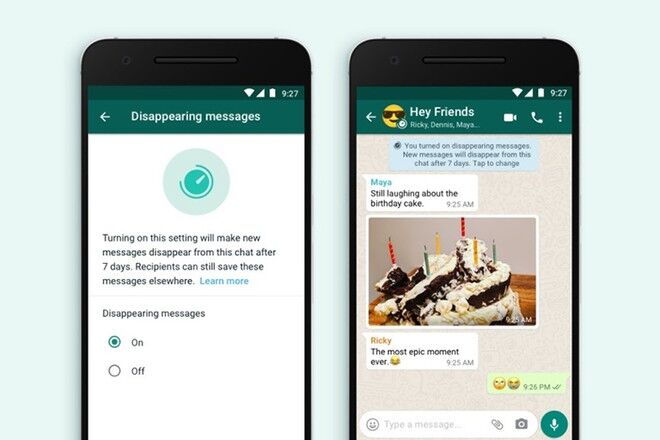 WhatsApp triển khai tính năng 'tin nhắn biến mất'