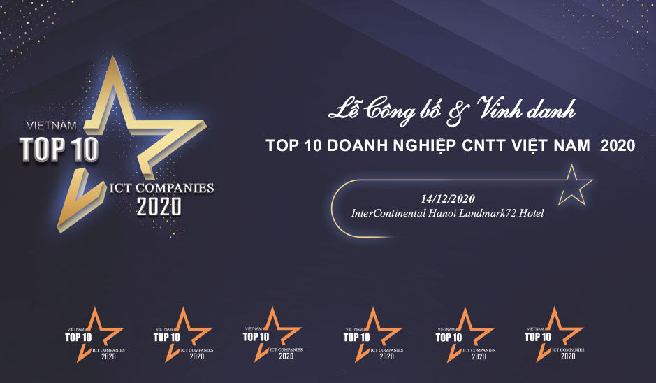 [Trực tiếp] Lễ Công bố & Vinh danh Top 10 Doanh nghiệp CnTT ViệT Nam 2020