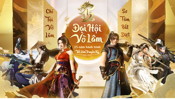 Võ Lâm Truyền Kỳ tổ chức Đại Hội Võ Lâm mừng sinh nhật 15 tuổi
