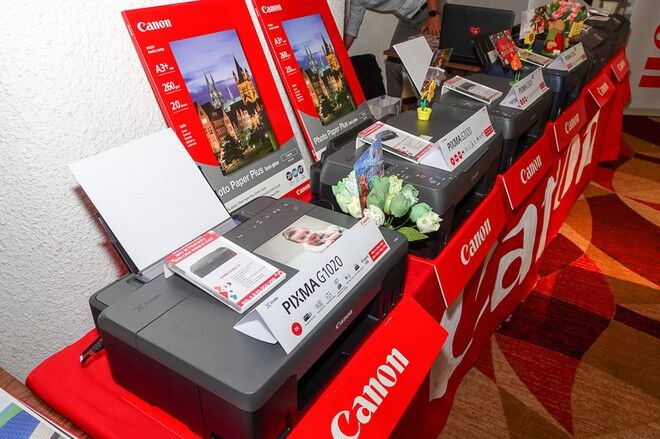 Canon ra mắt loạt máy in mới dòng G series cho văn phòng
