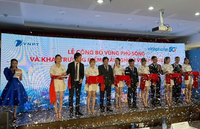 VNPT công bố vùng phủ sóng VinaPhone 5G tại Hà Nội và TP.HCM