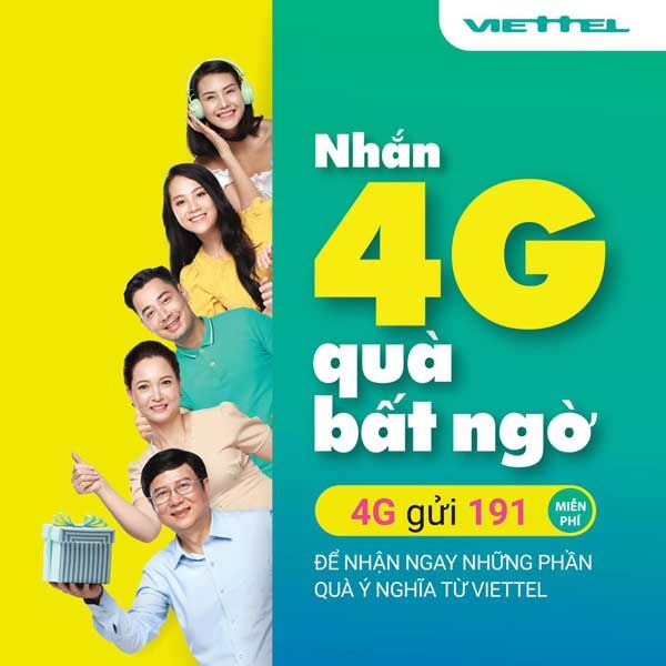 7,5 triệu khách hàng tham gia “Nhắn 4G, quà bất ngờ” của Viettel
