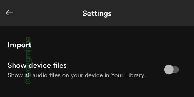 Spotify cho phép phát tệp nhạc ngoại tuyến lưu cục bộ