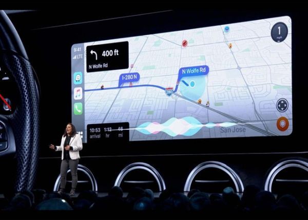 Apple CarPlay trên ô tô được nâng cấp nhiều tiện ích