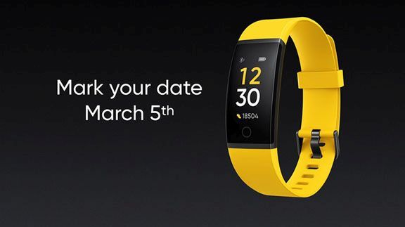 Realme tung teaser xác nhận ra mắt smartband vào ngày 5/3