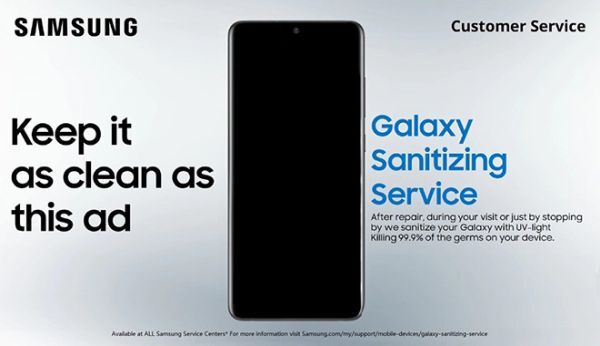 Dịch vụ Galaxy Sanitizing được Samsung triển khai miễn phí, bao gồm Việt Nam 