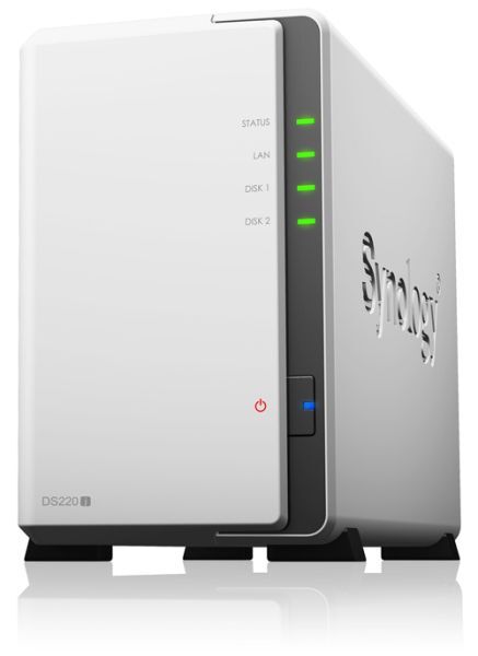 quản lý dữ liệu, lưu trữ dữ liệu, Synology, NAS Synology, NAS 2-bay DiskStation DS220j,