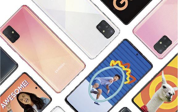 Bộ đôi Galaxy A71 và A51 phiên bản hồng ra mắt