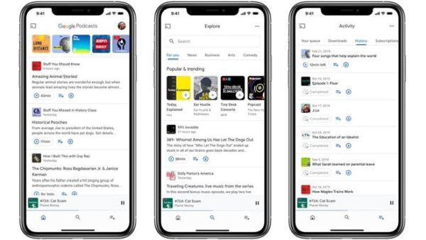 Cuối cùng thì Google Podcasts cũng đã đến với iOS