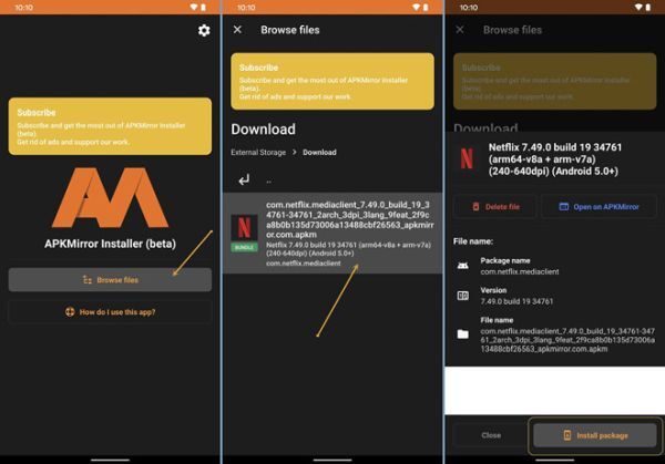 [Thủ thuật] Tải Netflix cho các thiết bị Android không được hỗ trợ
