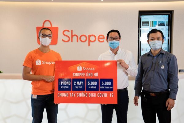 Shopee ủng hộ 3 tỷ chống COVID-19