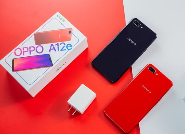 Oppo trình làng smartphone giá rẻ A12e, trang bị camera kép