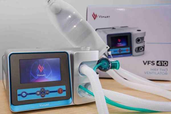 Vingroup sản xuất thành công 2 mẫu máy thở phục vụ điều trị COVID-19