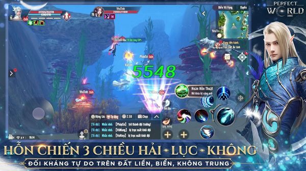 Perfect World VNG cho đăng ký trước tại trang chủ và cửa hàng ứng dụng.